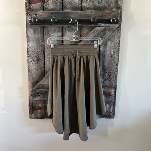 Women's Lululemon Drawstring Elastic Waist Skirt